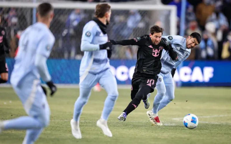 Lionel Messi powers Inter Miami to first leg win and a step closer to Concacaf Champions Cup showdown with JPL winners Cavalier