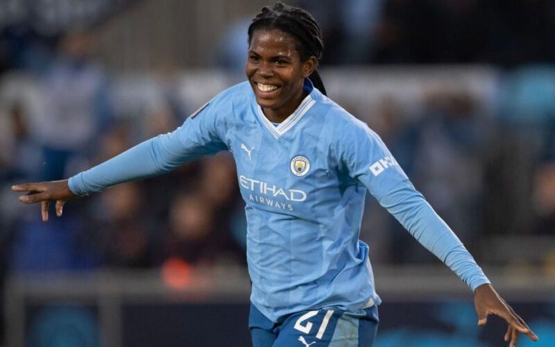 Manchester City launch investigation into racist and misogynistic abuse directed at Reggae Girlz striker Khadija ‘Bunny’ Shaw