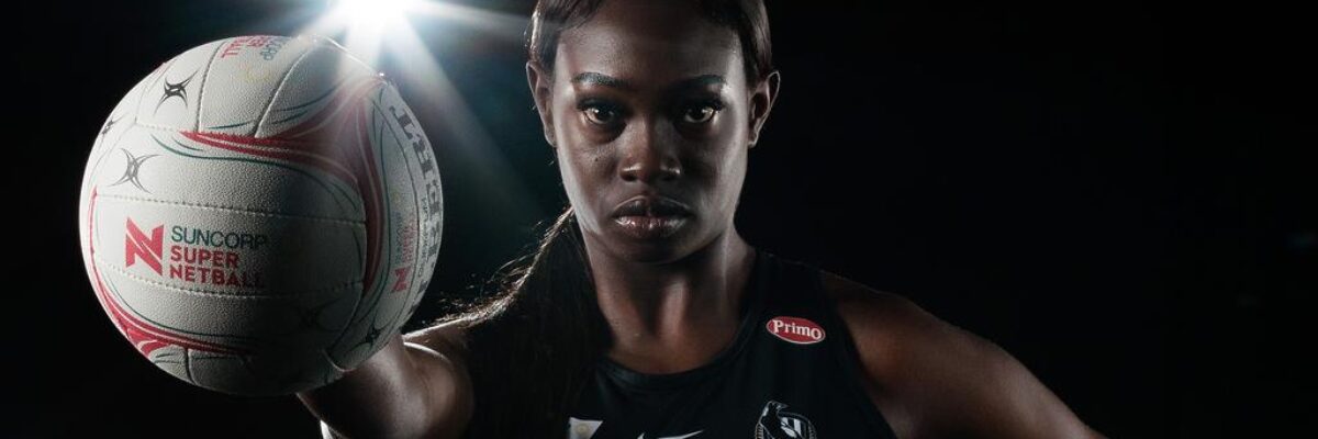 Shimona Nelson signs as a training partner for the Melbourne Mavericks in Suncorp Super Netball League