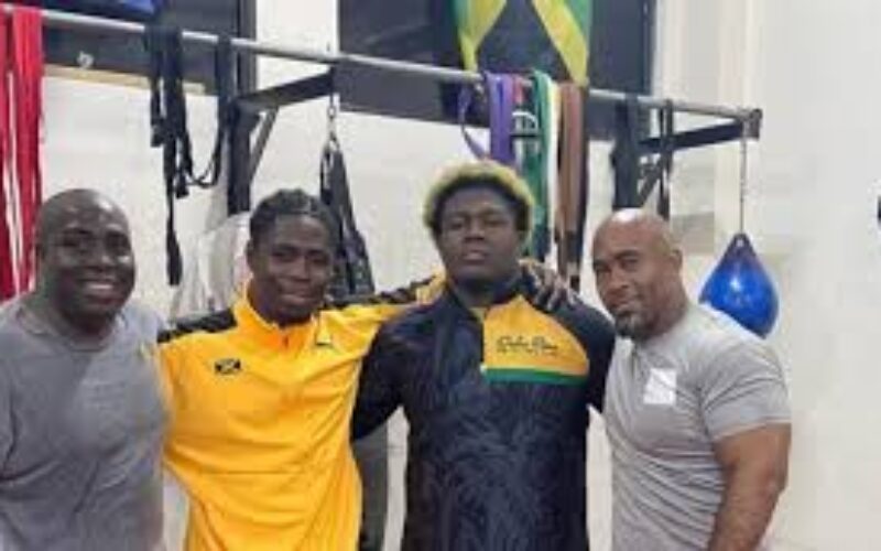 Jamaica’s National Beach Wrestling Team heads off to Brazilian Jiuitsu tournament in Spain 