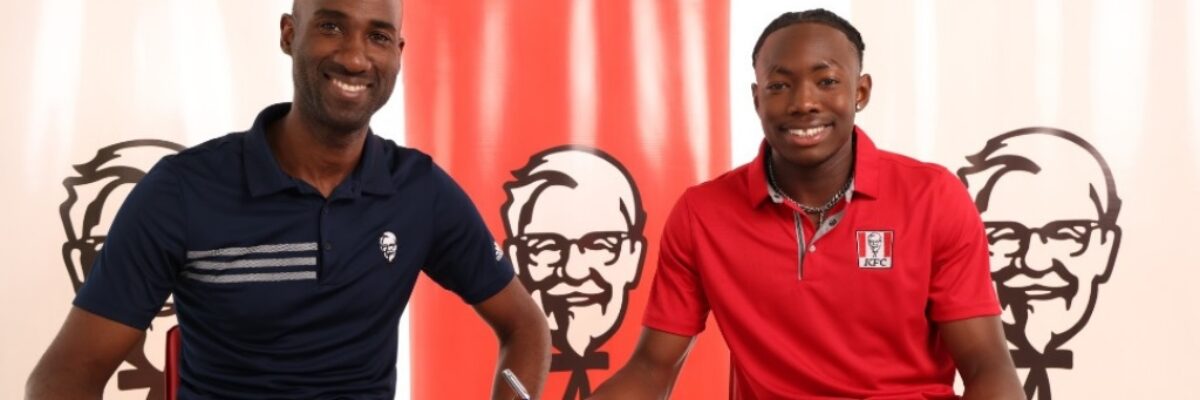 Jaydon Hibbert is now a KFC brand ambassador