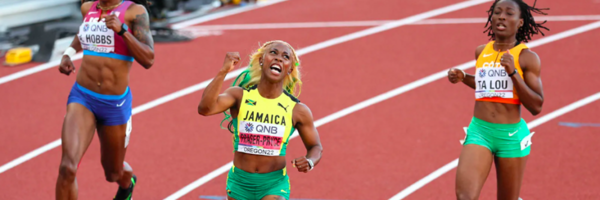 Shelly Ann Fraser-Pryce among 3 Jamiacan ladies through to 100 metres semi-final at Paris Olympics