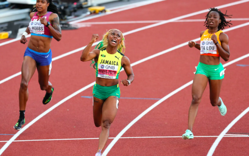 Shelly Ann Fraser-Pryce among 3 Jamiacan ladies through to 100 metres semi-final at Paris Olympics