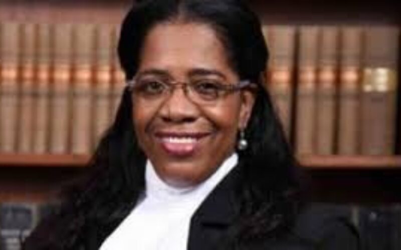 Justice Marva McDonald-Bishop sworn in as the first female president of Jamaica’s Court of Appeal