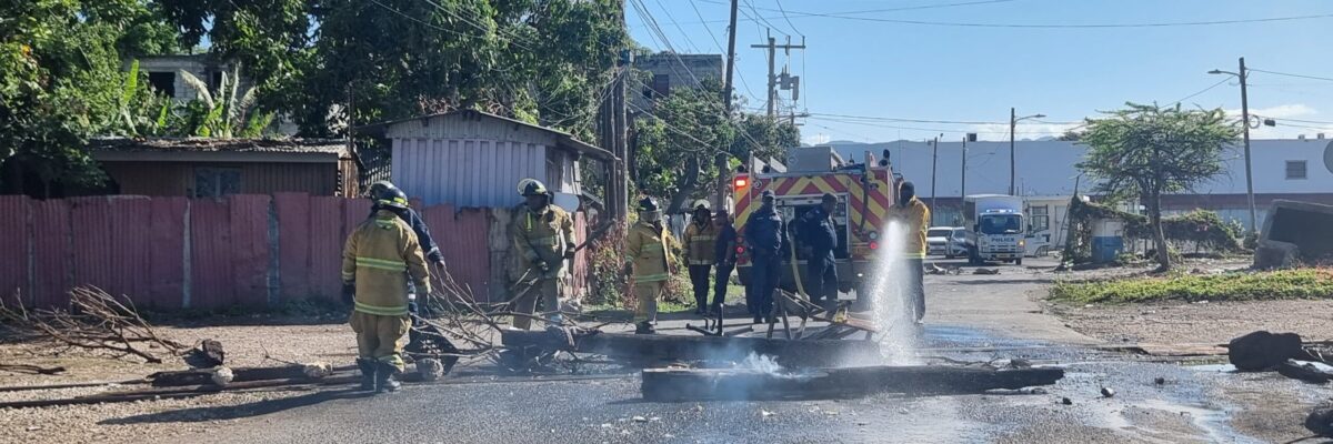 Soldiers and cops deployed in Spanish Town, St. Catherine amid tensions in the area over police killing of alleged gangster