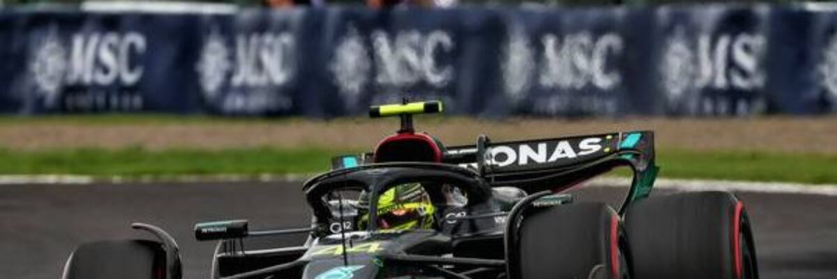 Driver Lewis Hamilton said Mercedes upbeat after practice at the Japanese Grand Prix