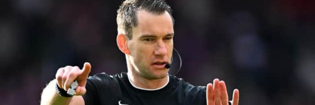 EPL’s historic move…. as Referee Jarred Gillett set to wear video camera