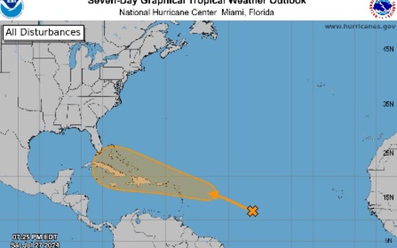 Met Service watching area of disturbed weather in Atlantic