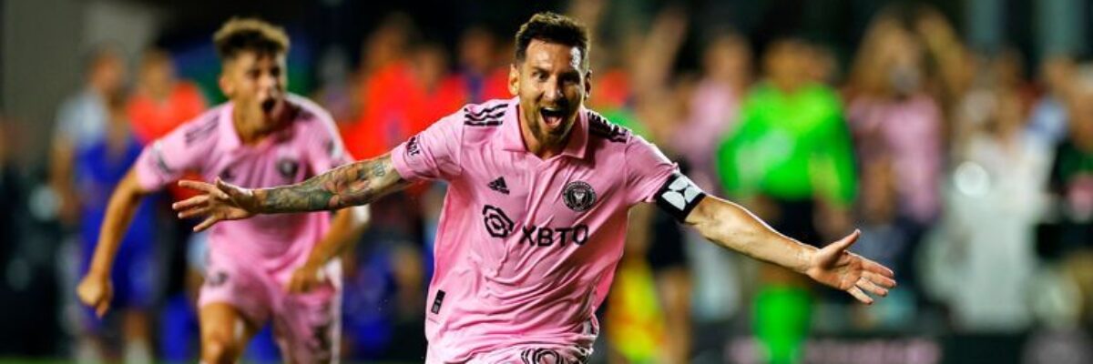 Lionel Messi scores magnificent freekick in Inter Miami’s 2-1 win in MLS League Cup