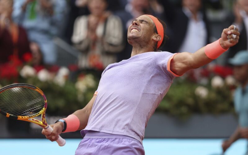 Rafael Nadal opens account at Italian Open on a winning note