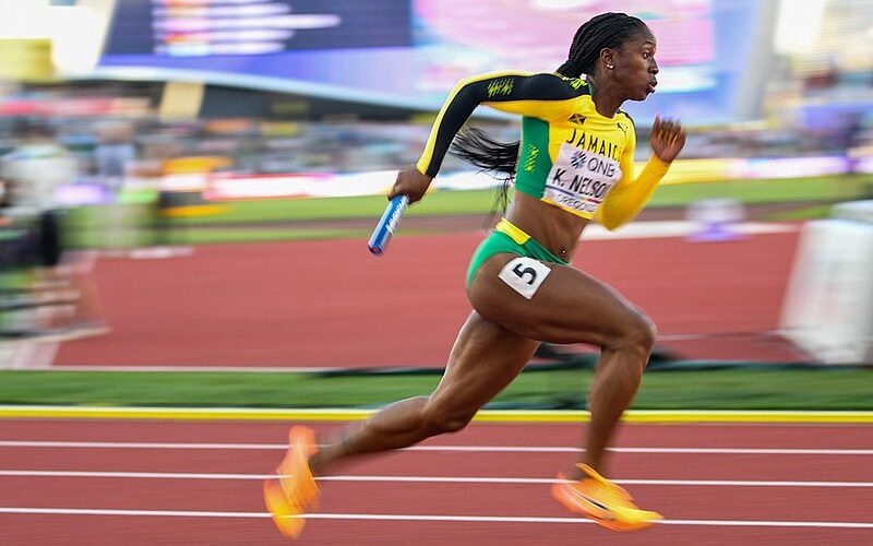 Sprinter Kemba Nelson now on her way to Paris for Women’s 4×100 meters