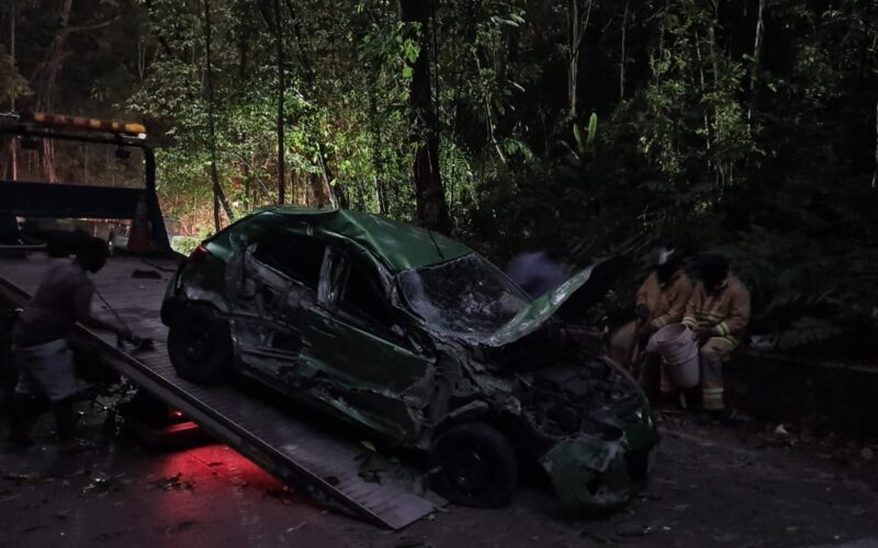 Second crash in Fern Gully this week, leaves 4 injured 