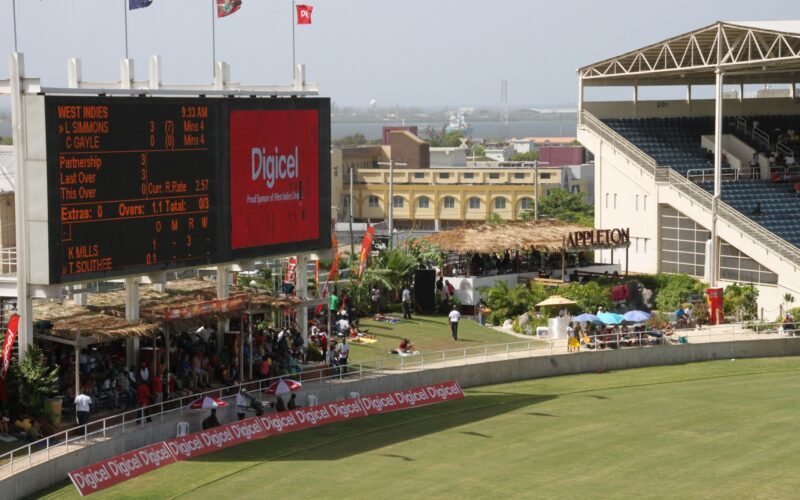 The new score board for Sabina Park may not be in place for Second Test against Bangladesh in December