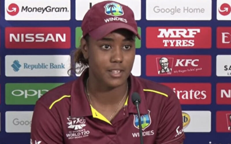 Windies Women captain Hayley Mathews to be unveiled as T20 World Cup ambassador