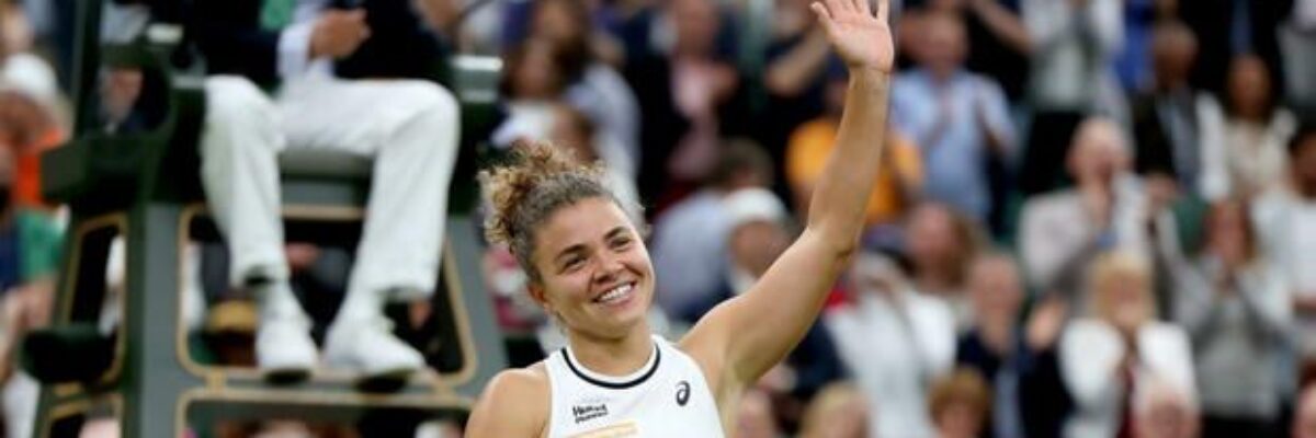 Jasmine Paolini wins longest Wimbledon women’s semifinal