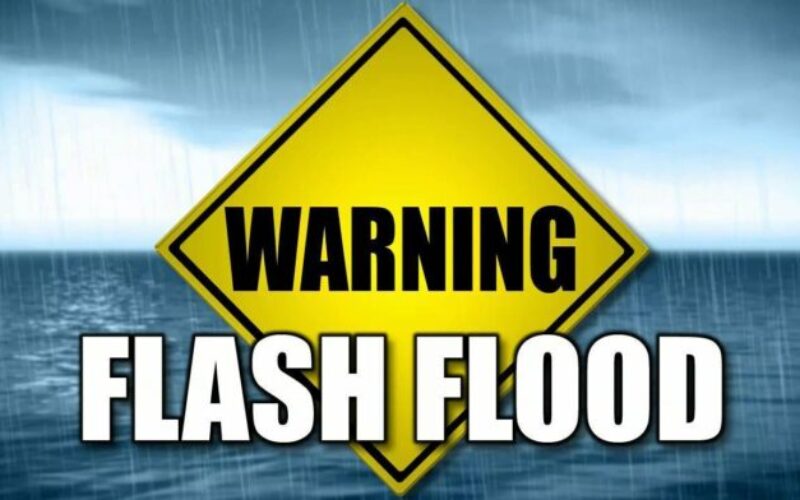 Flash flood warning and watch in effect for several parishes