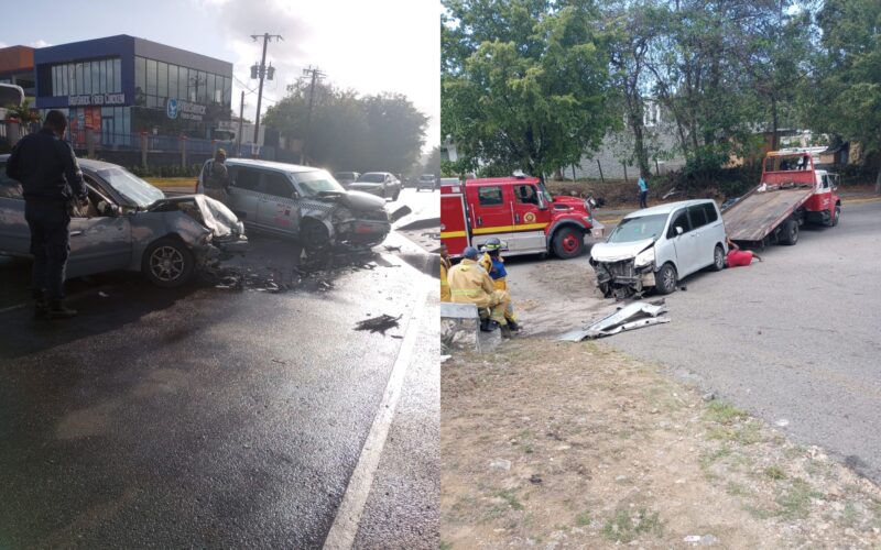 Two separate crashes along Ocho Rios bypass in St. Ann result in multiple injuries