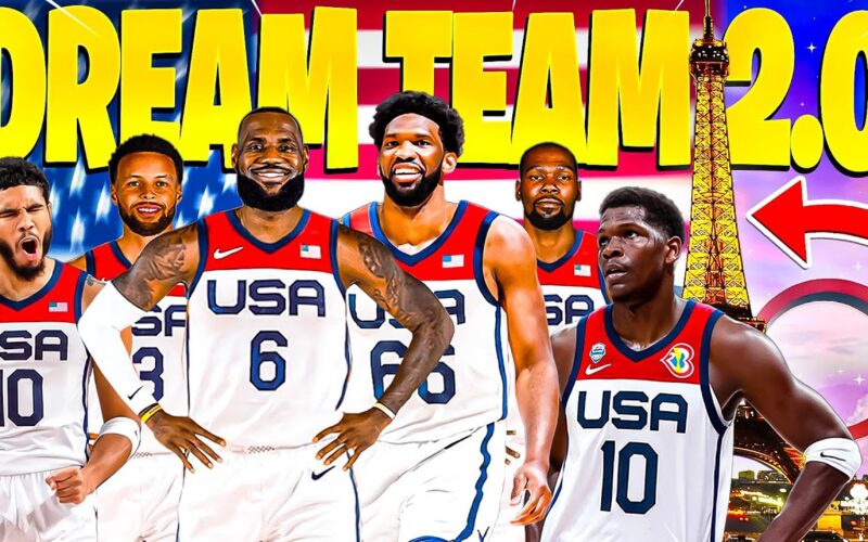 USA names stardudded Basketball team for Paris Olympic Games