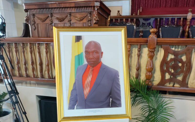 Funeral service for People’s National Party Councillor, Ainsley “Tyson” Parkins underway