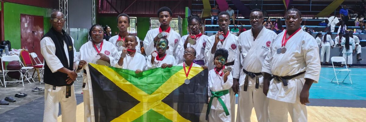 Jamaican team wins 13 medals at Karate World Cup in Georgetown Guyana