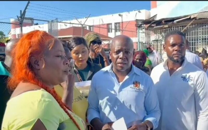 11 vendors affected by fire at Shoe Market in Montego Bay receive grants
