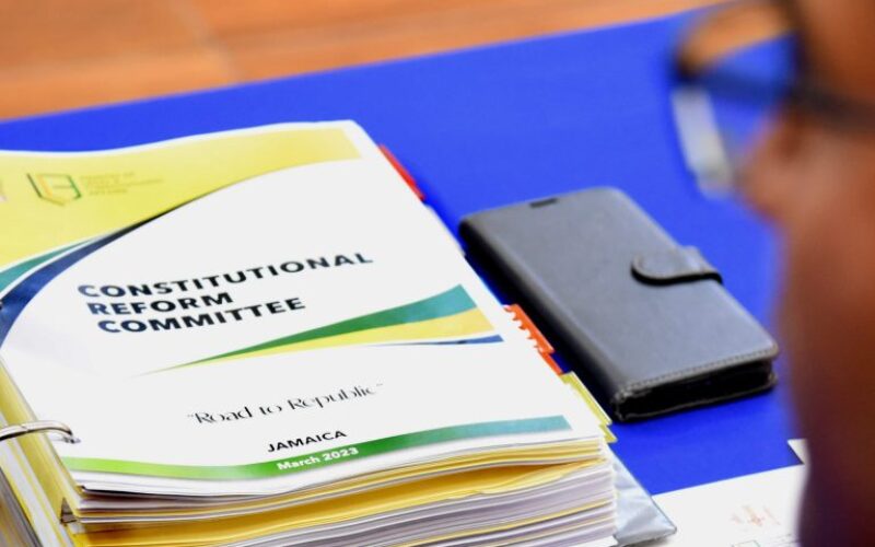 Jamaica’s journey to becoming a republic progressing, as Constitutional Reform Committee submits report to cabinet
