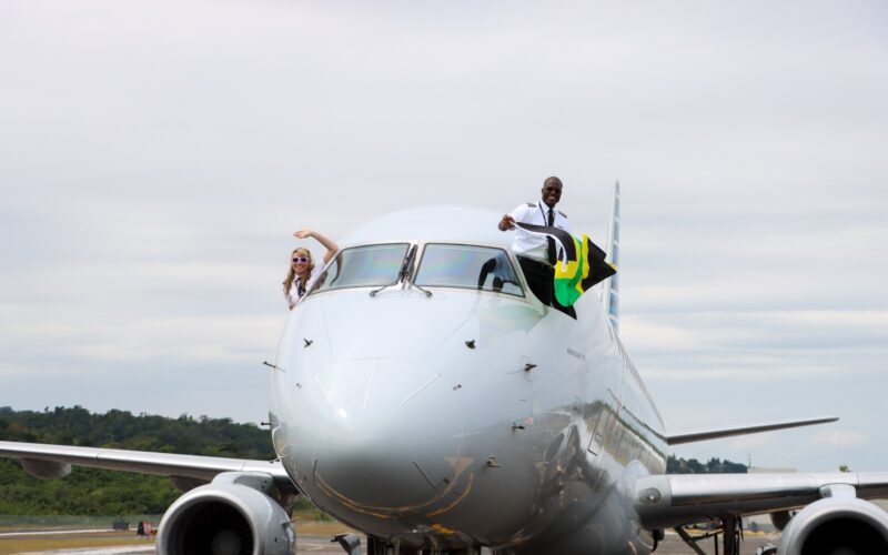 Montague: historic AA flight to Ian Fleming International Airport is good for St. Mary