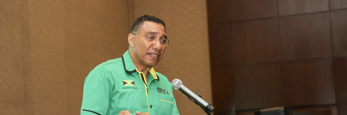 Prime Minister Andrew Holness says the government has the resources to repair roads across the country