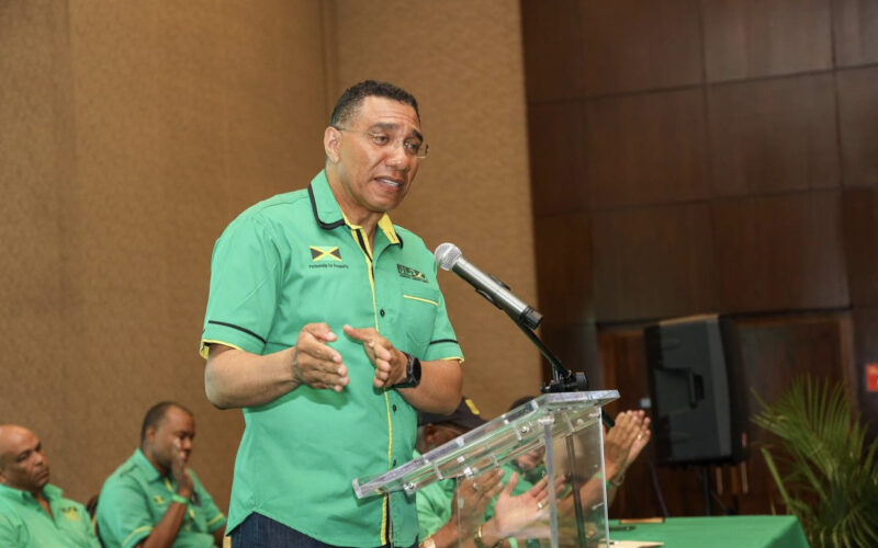 Prime Minister Andrew Holness says the government has the resources to repair roads across the country