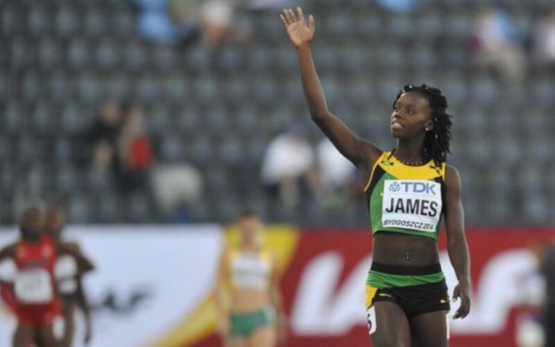 Jamaica’s Tiffany James slapped with a two-year ban by the Athletics Integrity Unit