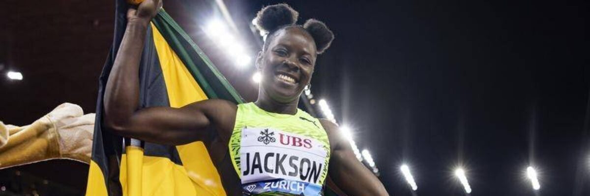 Shericka Jackson and Antonio Watson are the  National Sportswoman and Sportsman of the year for 2023