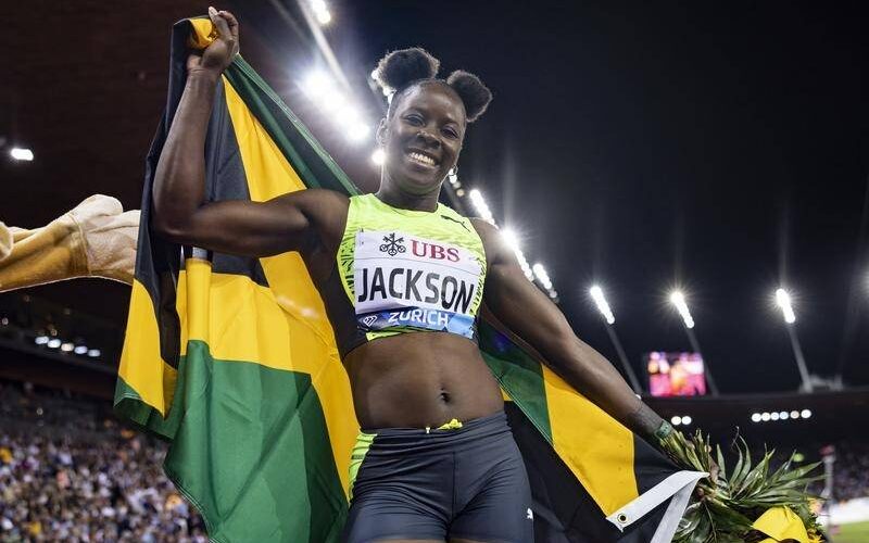 Shericka Jackson and Antonio Watson are the  National Sportswoman and Sportsman of the year for 2023