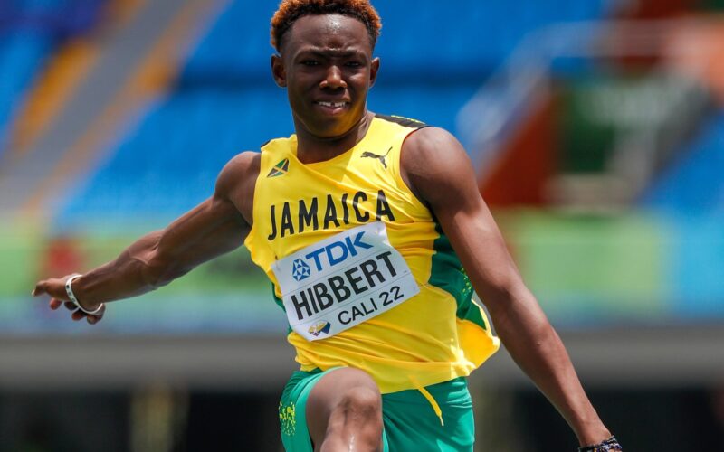 National record holder Jaydon Hibbert sweeps S.E.C and NCAA Indoor and Outdoor titles.