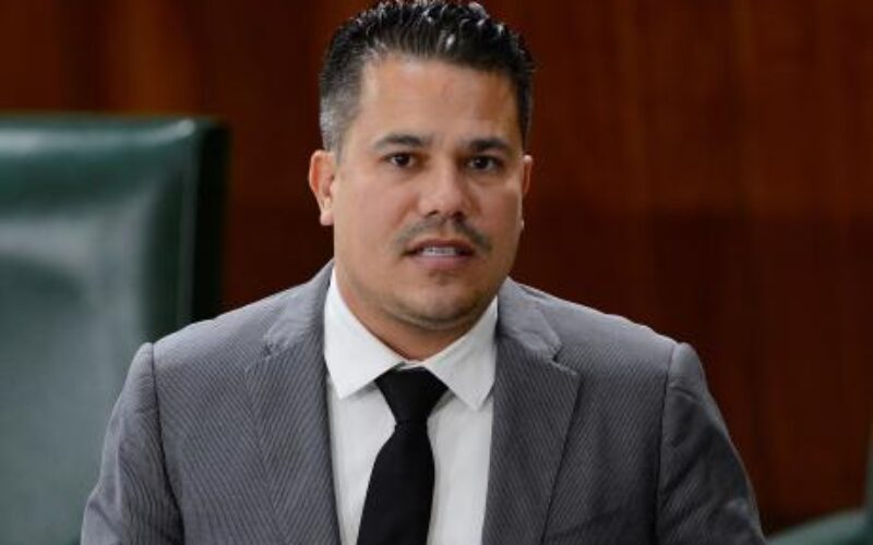 Gov’t Senator Matthew Samuda blasts Peter Bunting for statements made about the tracking of crime in the country