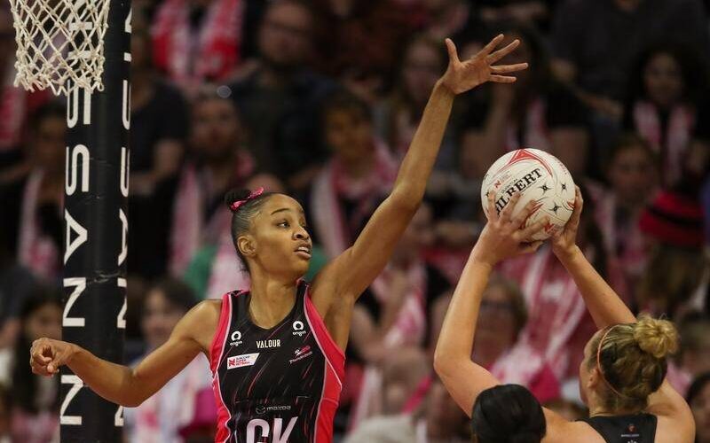 Shamera Sterling-Humphrey is number one in three categories in Suncorp Super Netball League
