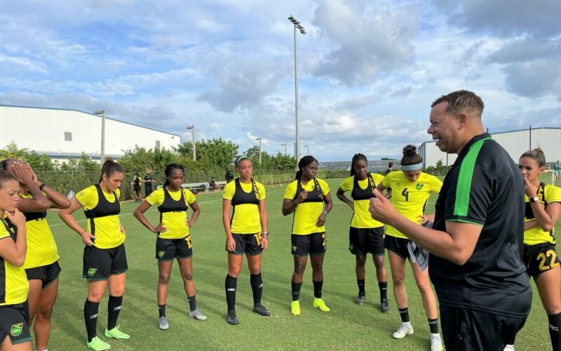 Reggae girls in Brazil for two friendly matches