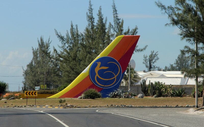 Jamaican flag to replace iconic Air Jamaica plane tail at NMIA round-a-bout