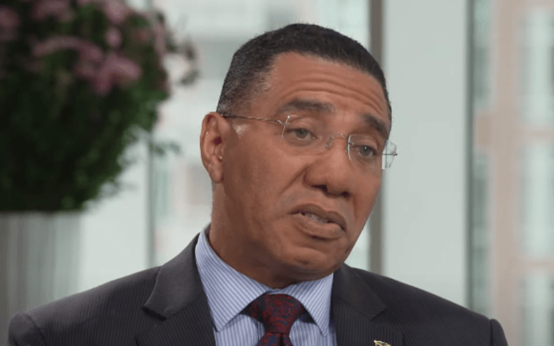 Holness says crime and violence affecting mental health of citizens