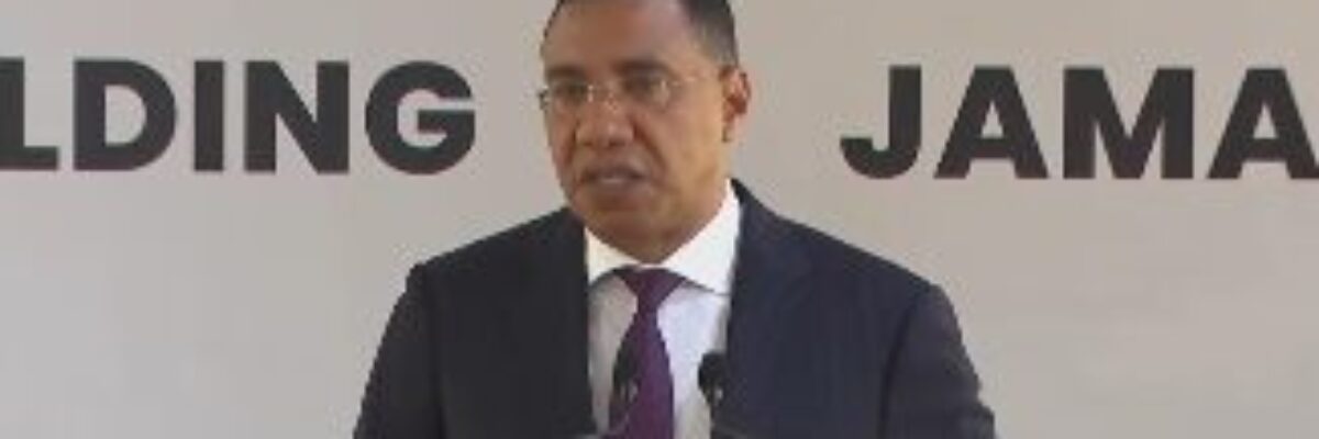 Prime Minister Holness says the Government intends to take several steps to improve peace among citizens