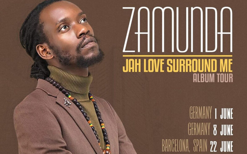 Zamunda to spread “Jah Love” across Europe with tour