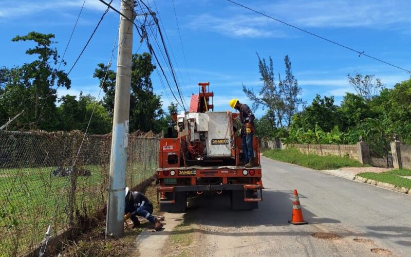 JPS assures it’s working to restore power to several parishes