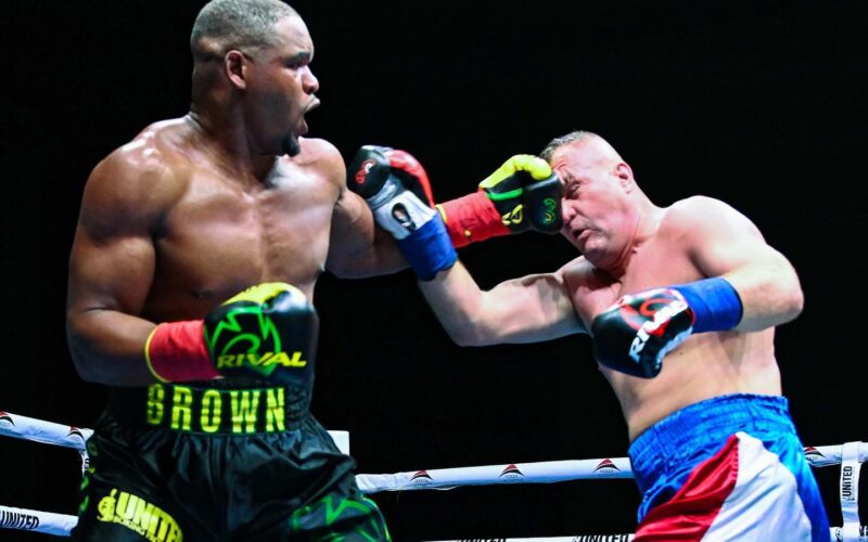 Jamaican heavyweight boxer Ricardo ‘big 12’ Brown unbeaten