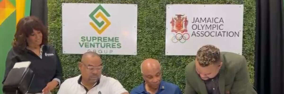 Supreme Ventures invests 75 Million Dollars in partnership with the Jamaica Olympic Association