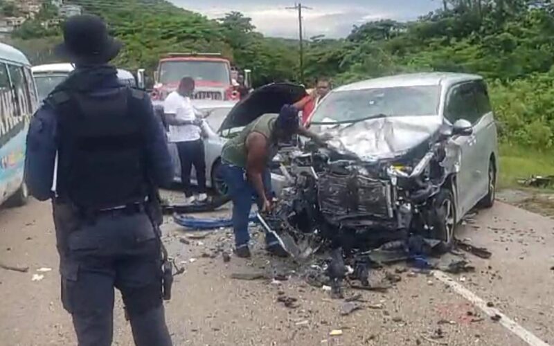 Bank Teller killed in 4 vehicle collision in Duncans, Trelawny