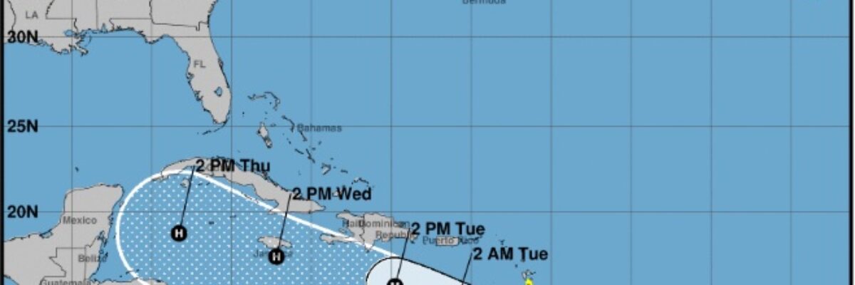 Hurricane watch remains in effect for Jamaica, MET Service says watch could be upgraded to warning this evening
