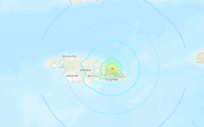 Earthquake Unit says 5.6 magnitude quake was the strongest felt in Jamaica in 67 years
