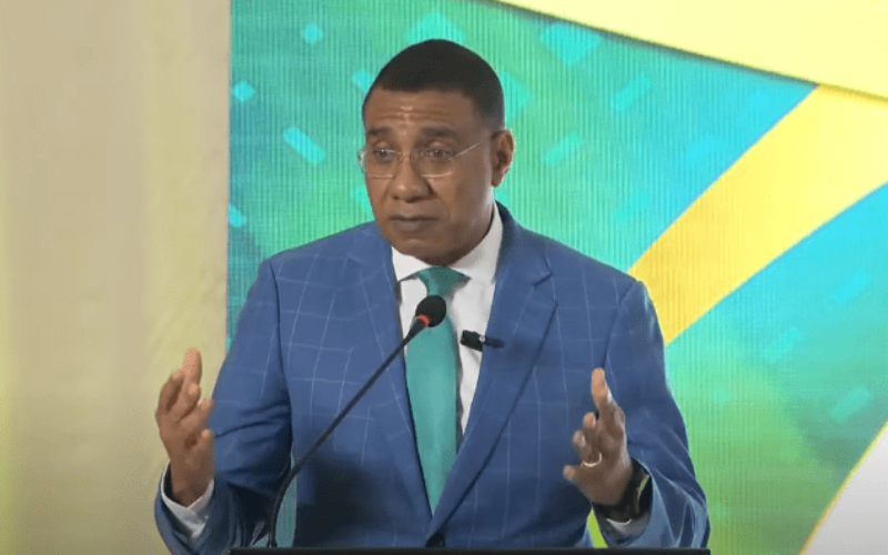 PM Holness says number of homicides recorded in first 3 weeks of January, is the lowest the country has seen in 22 years