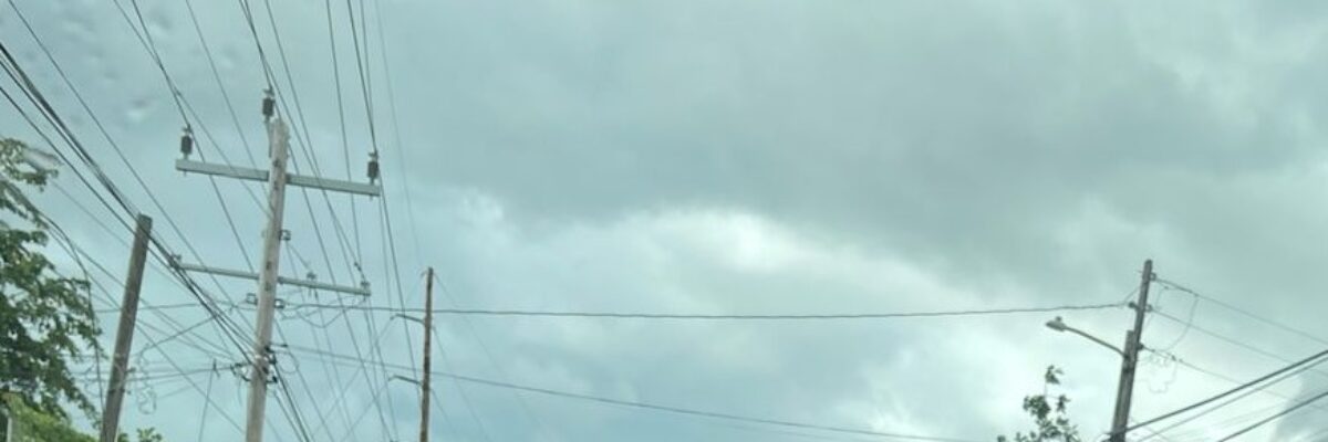 Efforts being made to remove overturned truck from Priory main road 