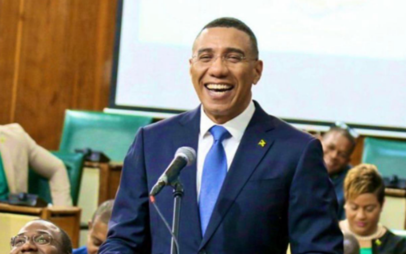 PM Holness says he is looking forward to working closely with U.S. President Donald Trump