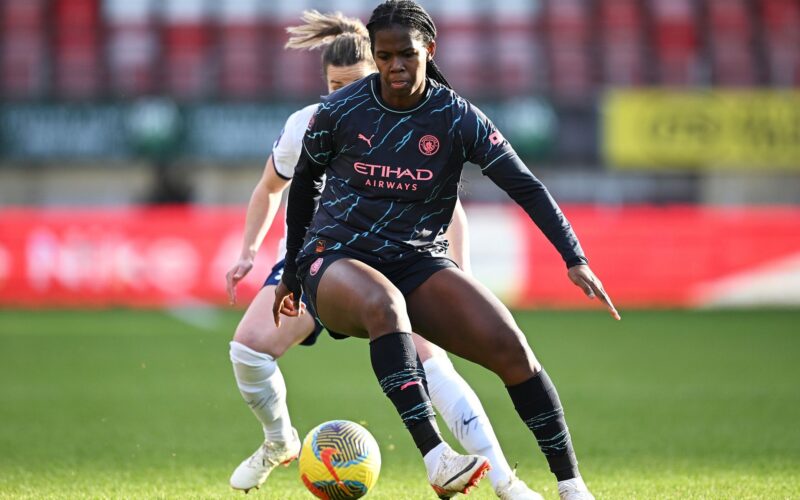 Khadija ‘Bunny’ Shaw creates history for Manchester City in the English Women’s Super League